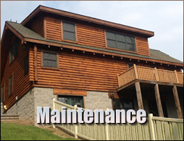  Madison, North Carolina Log Home Maintenance